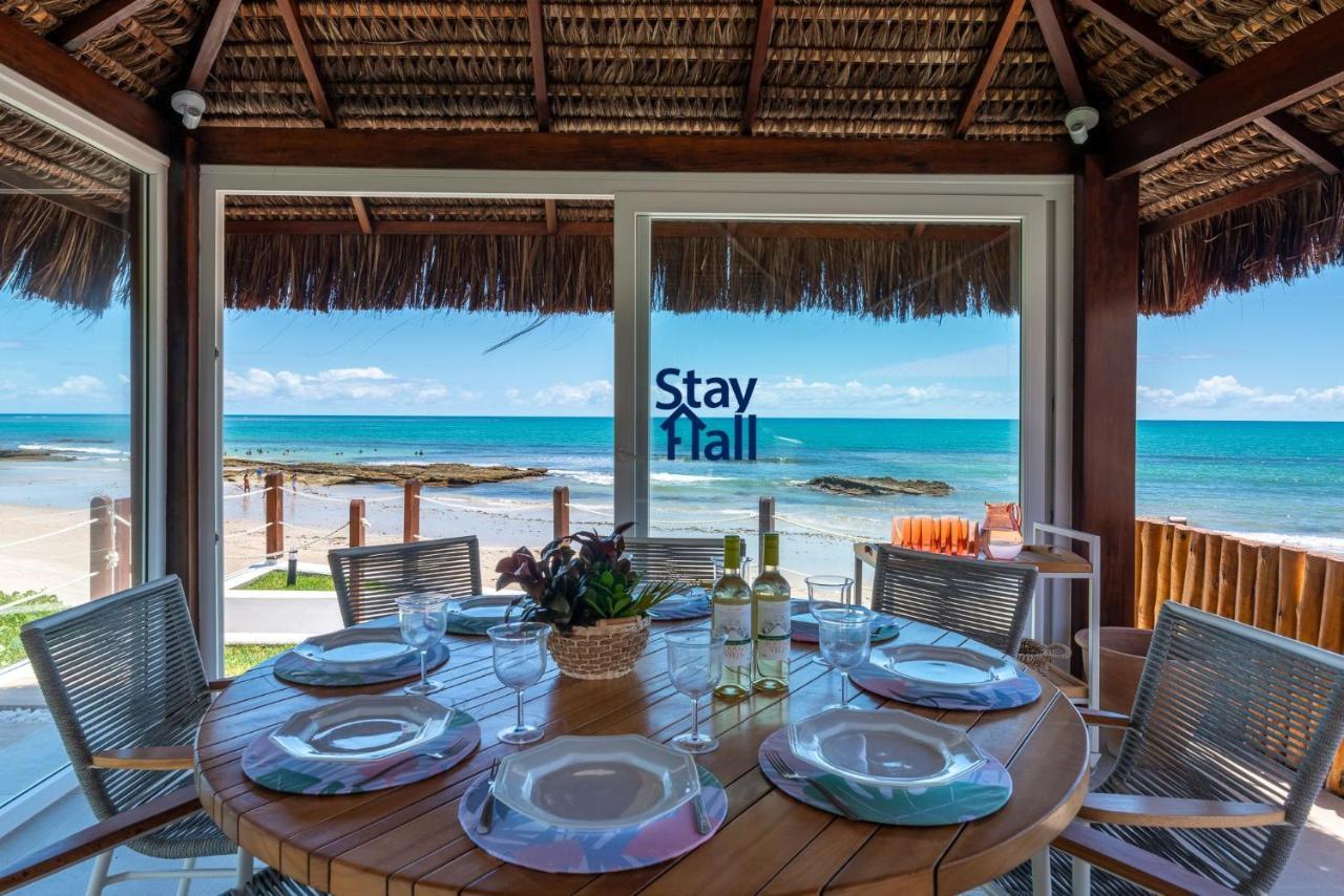 Casa 4 QTS na Beira-Mar de Carneiros com Piscina Privativa e Cozinheira - SH038 Praia dos Carneiros Exterior foto
